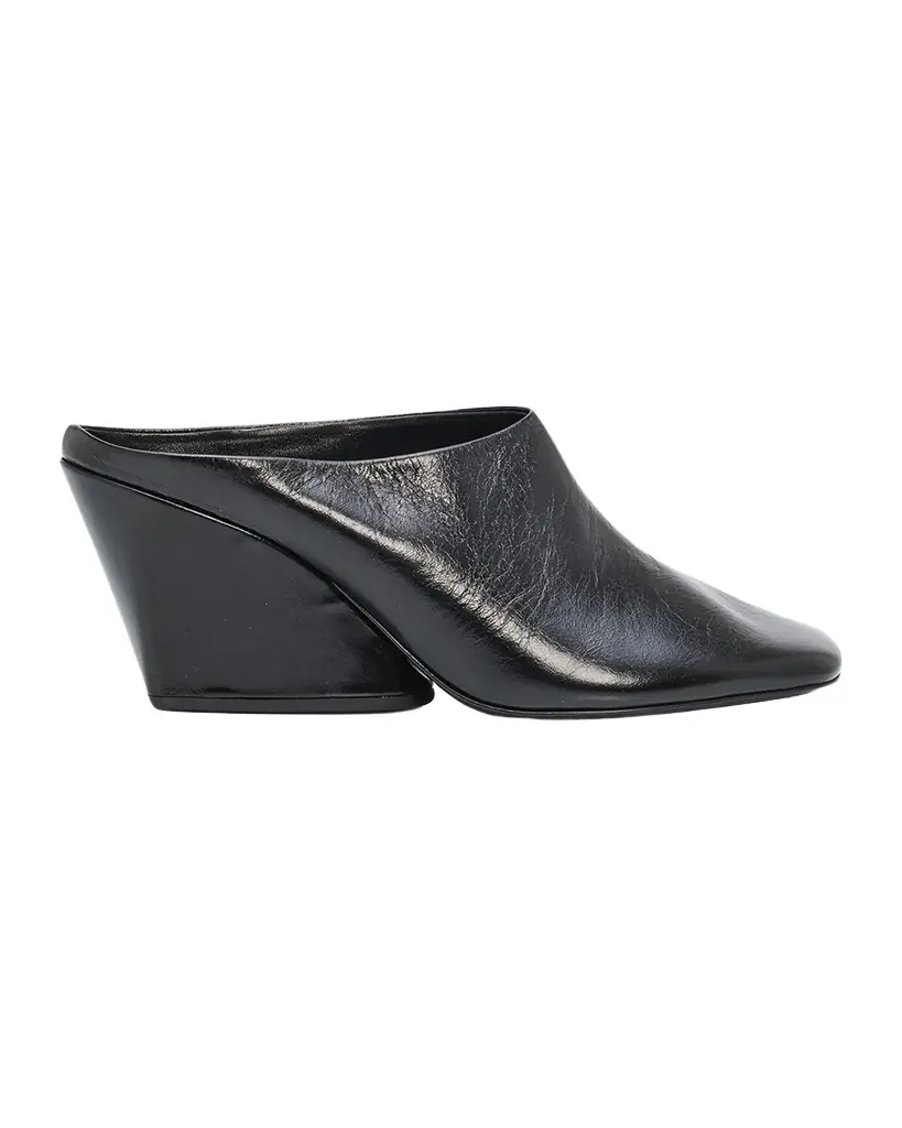 Proenza Schouler Slant Leather Mules