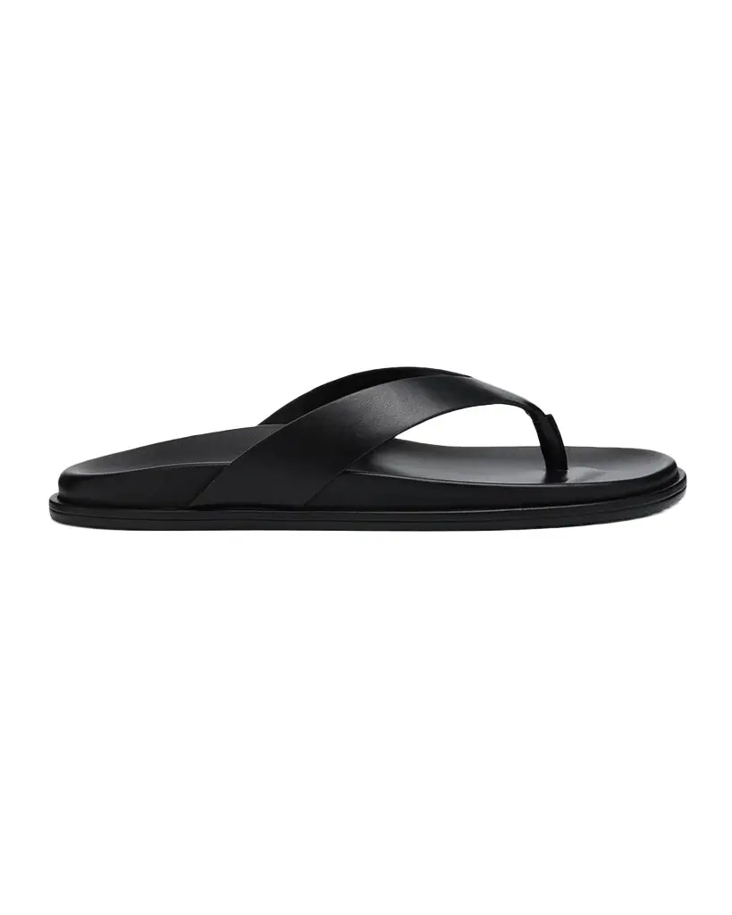 Stuart Weitzman Mary Kate Leather Thong Sandals