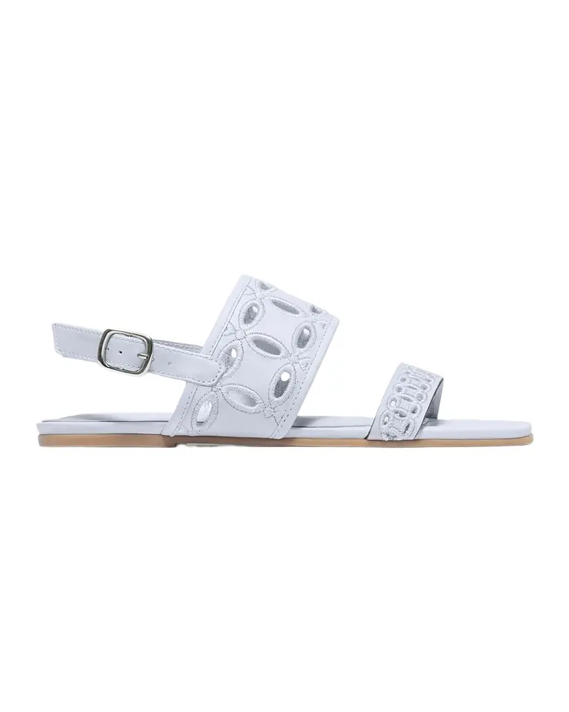 Bernardo Orla Cutout Leather Slingback Sandals