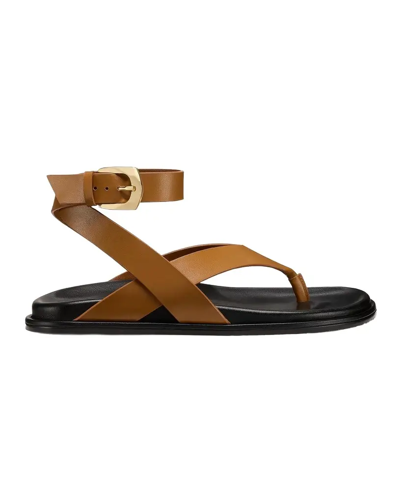 Stuart Weitzman MaryKate Leather Sandals