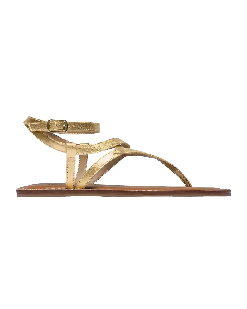 Bernardo Mallorie Leather Geometric Thong Sandals