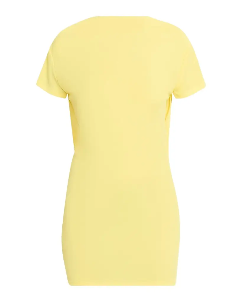 Jacquemus Mistral Cowl-Back Mini Dress
