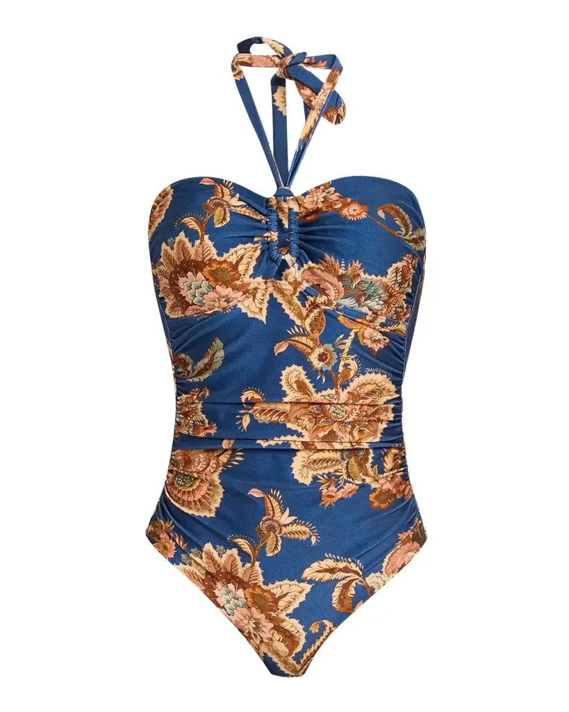 Zimmermann Aster Wide Link One-Piece Swimsuit