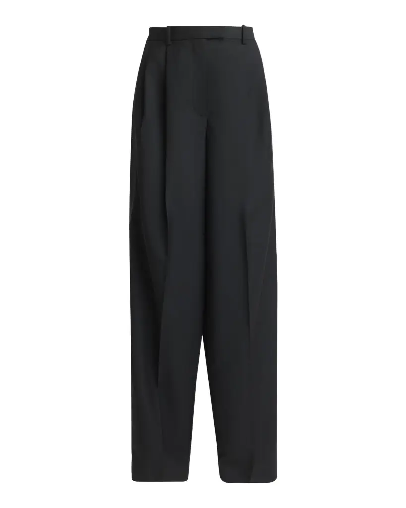 Givenchy Pleated Wool-Mohair Tuxedo Pants