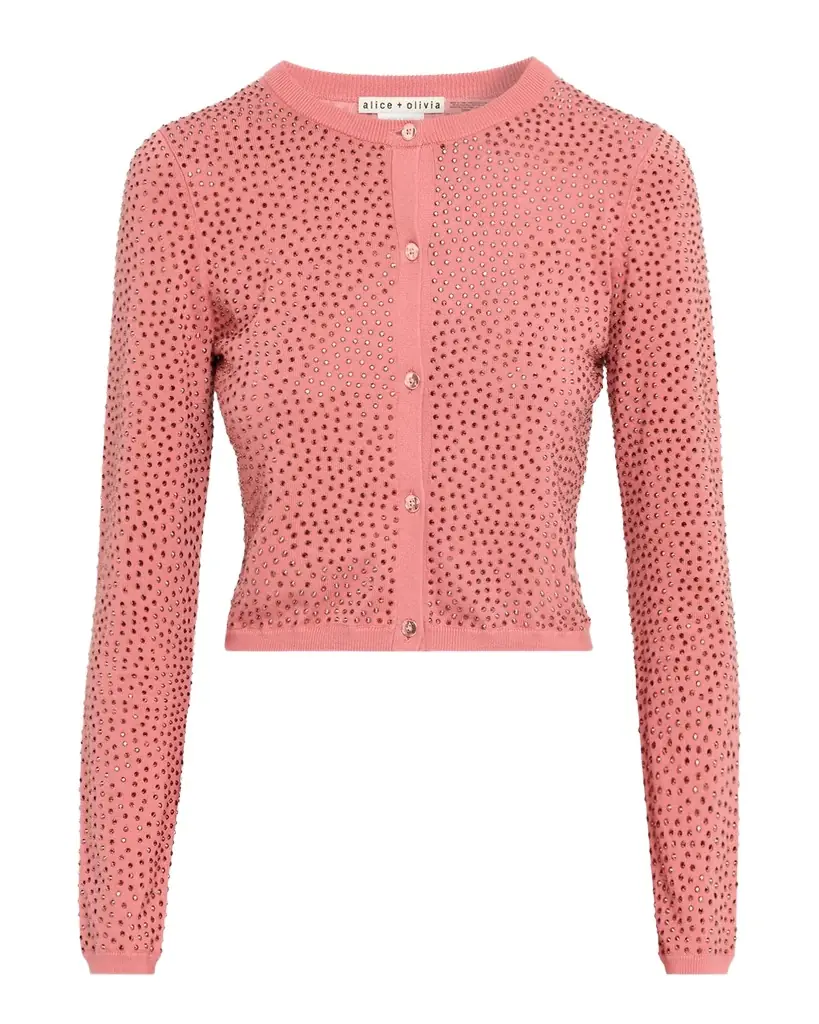 ALICE + OLIVIA Carson Embellished Cardigan