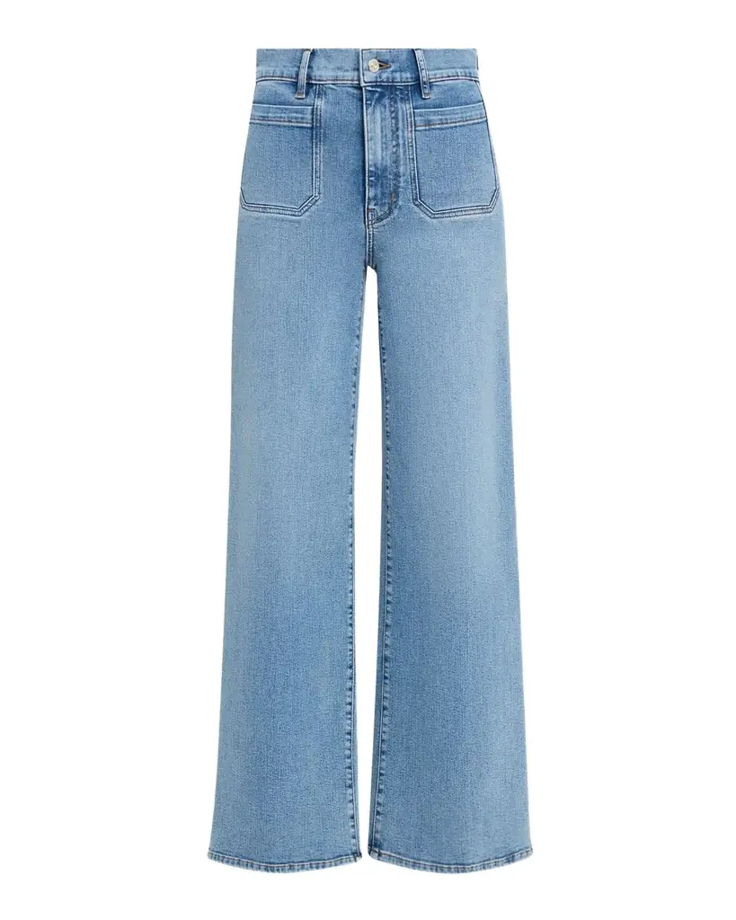 FRAME Le Slim Palazzo Modernist Pocket Jeans