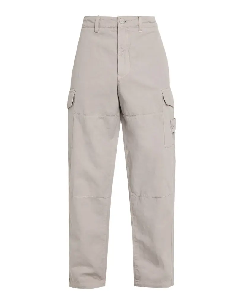 Stone Island Men 's Cotton and Linen Cargo Pants