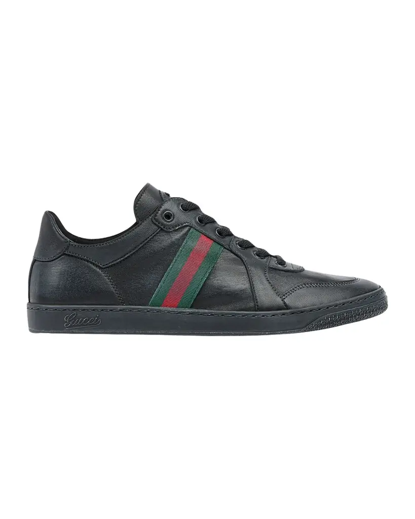 Gucci Men 's Coda Leather Low-Top Sneakers