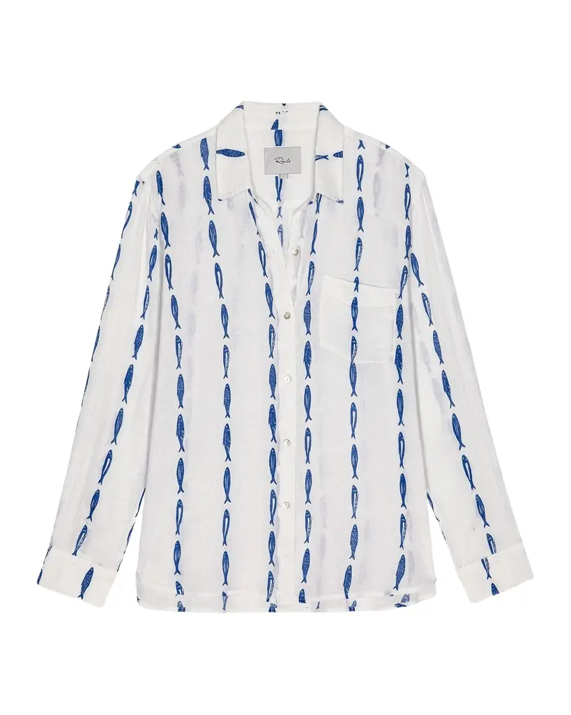 Rails Charli Printed Linen Shirt
