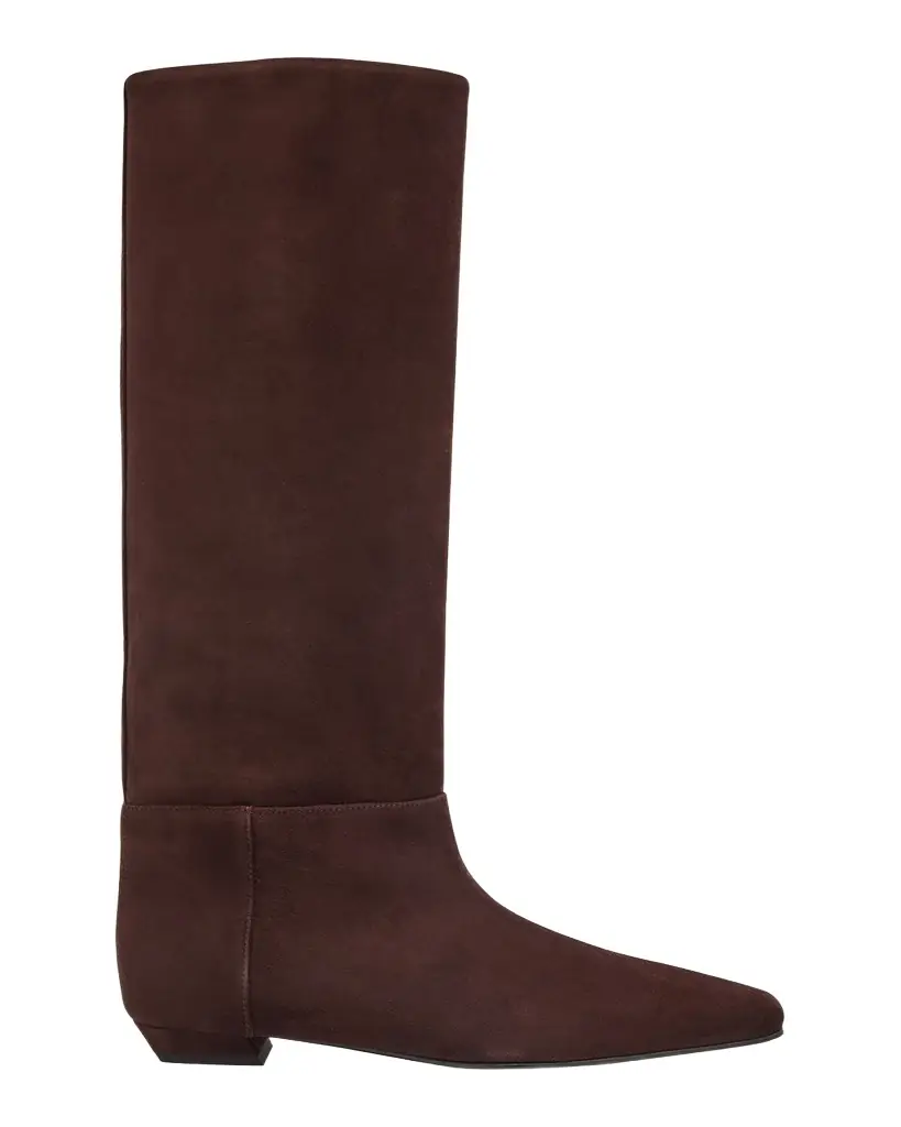 Proenza Schouler Trap Flat Leather Knee-High Boots