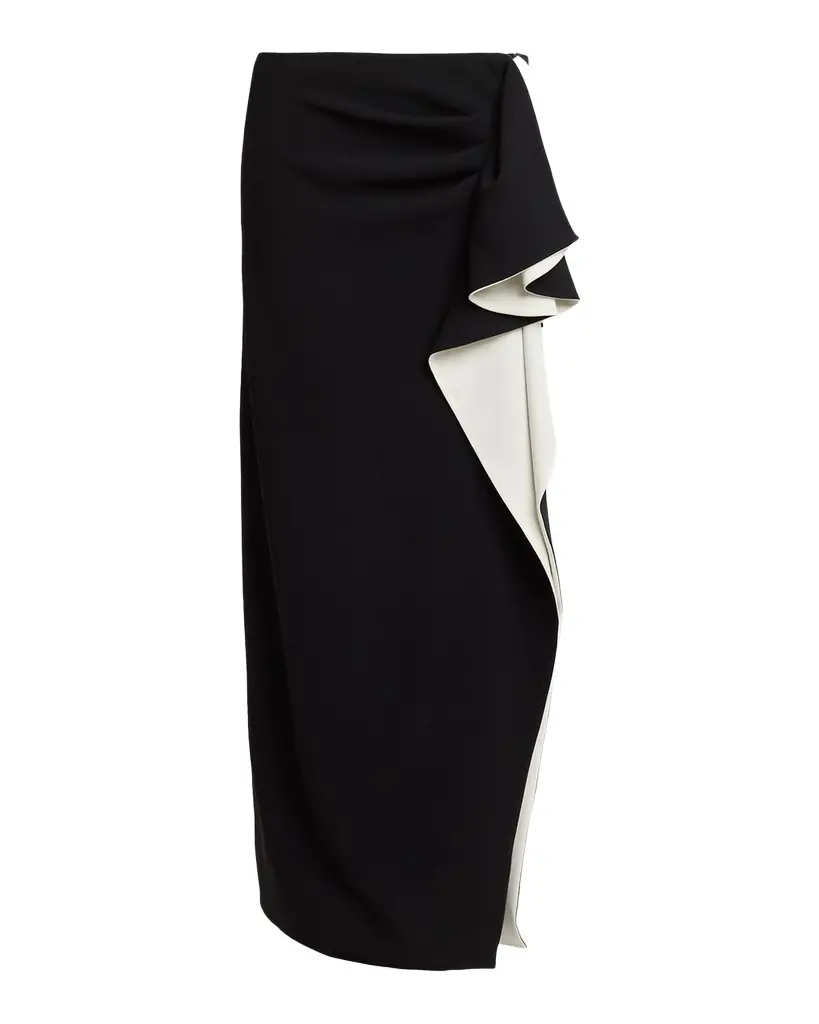 Proenza Schouler Cella Double Crepe Skirt