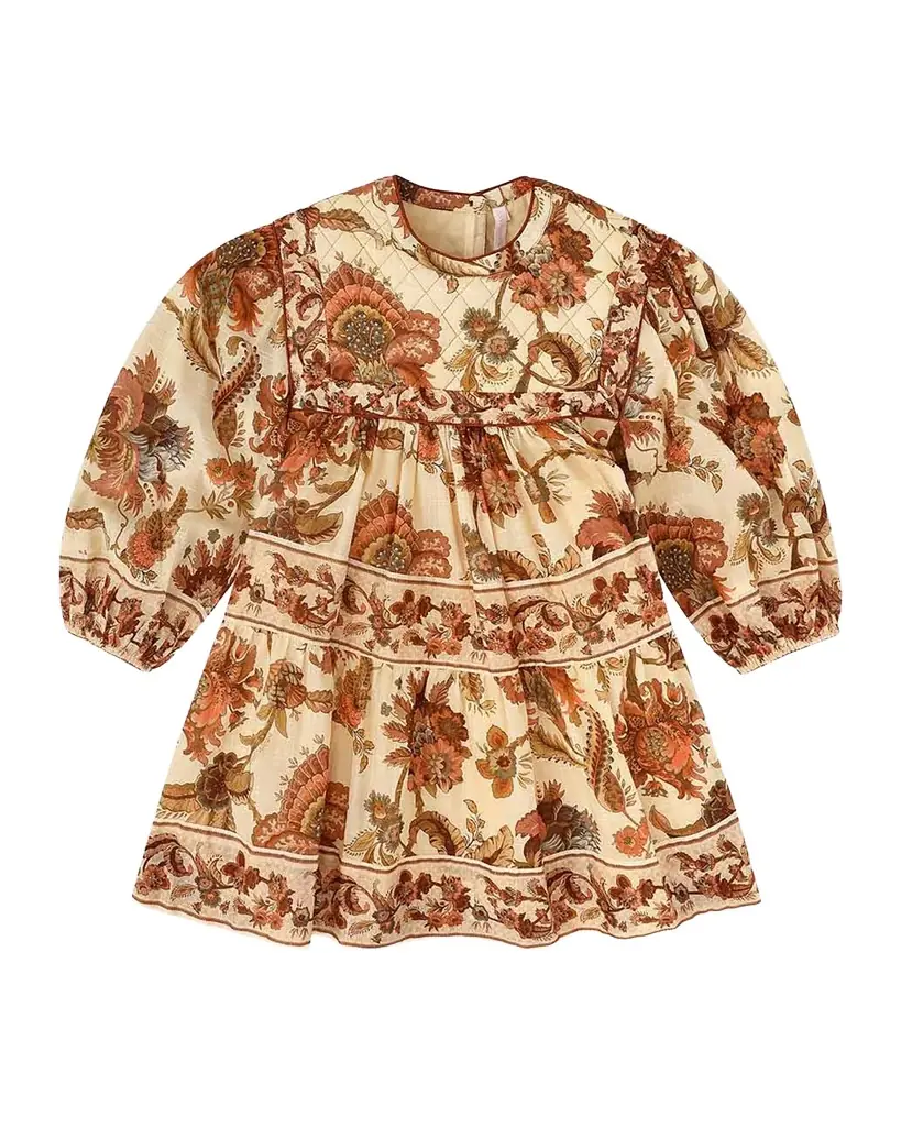 Zimmermann Girl 's Aster Quilted Dress, Size 1-12