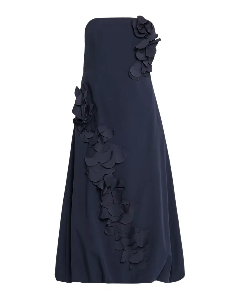 Ramy Brook Zaria Floral Bubble-Hem Midi Dress