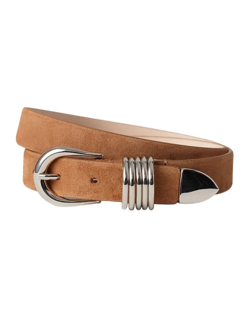 Dehanche Hollyhock Suede Belt