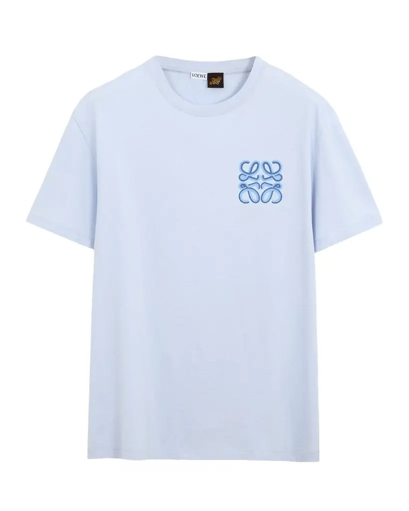 Loewe x Paula 's Ibiza Men 's Embroidered Logo T-Shirt
