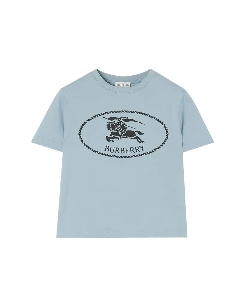 Burberry Boy 's Knight Stamp Cotton T-Shirt, Size 4-14
