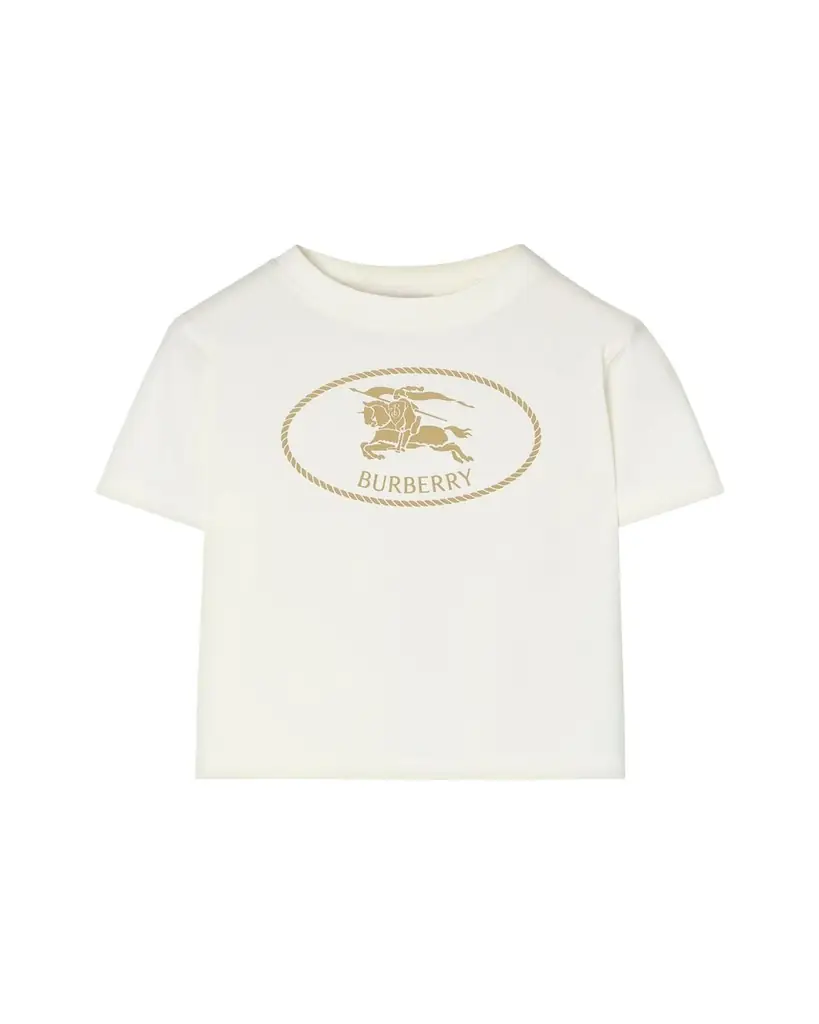 Burberry Boy 's Knight Stamp Cotton T-Shirt, Size 12M-3