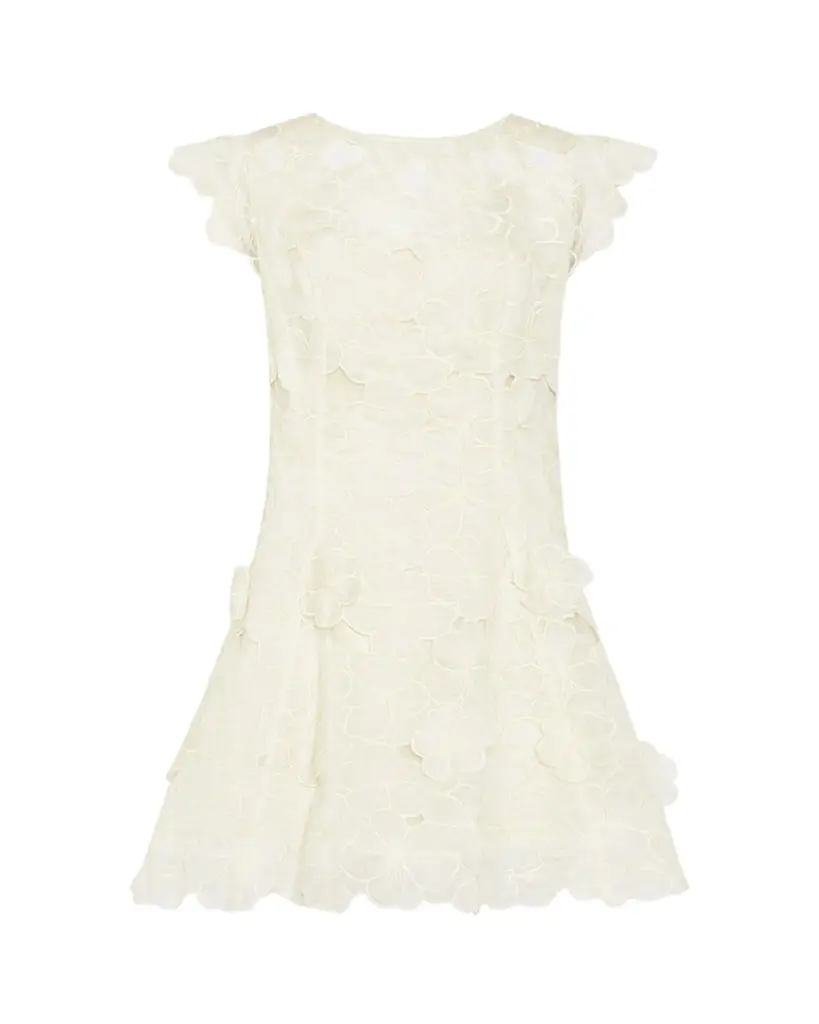 Milly Myla Embroidered Mini Dress
