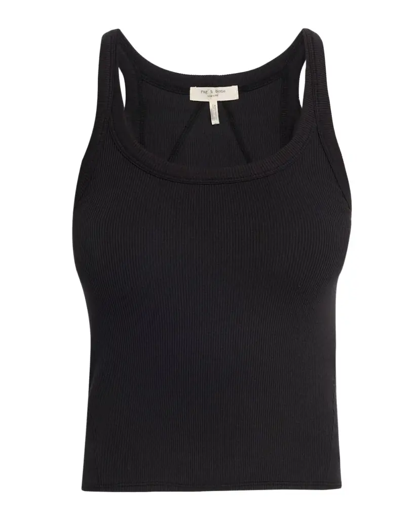 Rag & Bone The Essential Ribbed Tank Top