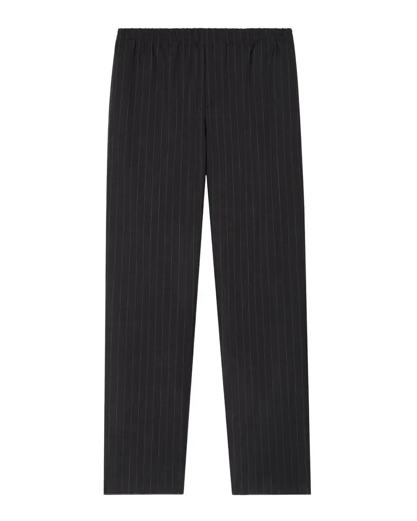 Burberry Men 's Pinstripe Wool Track Pants