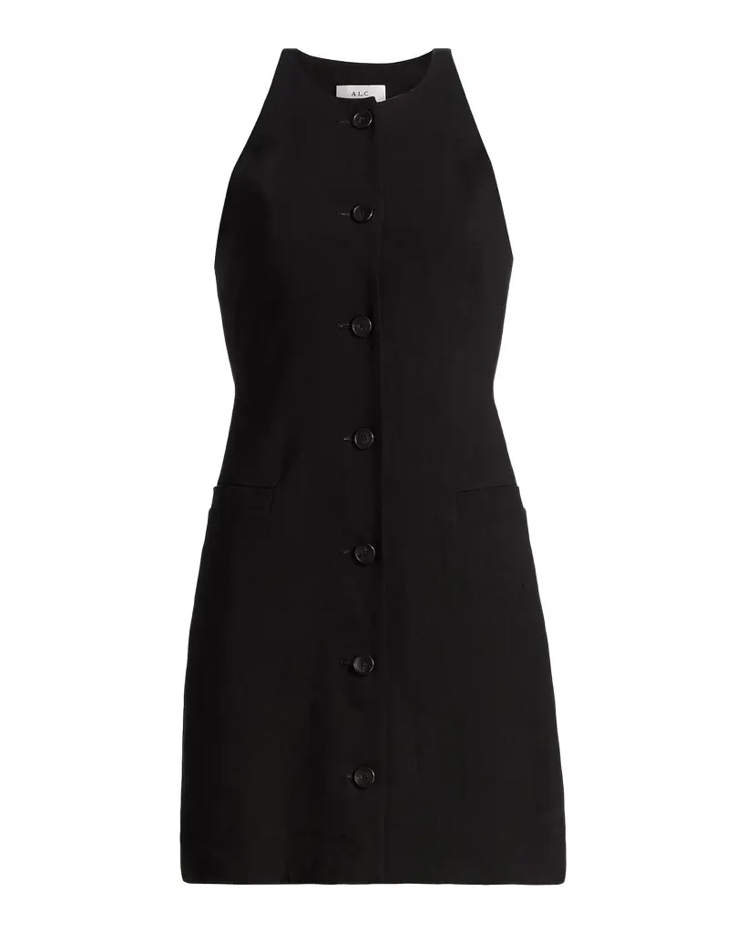 A.L.C. Suri Linen-Blend Minidress