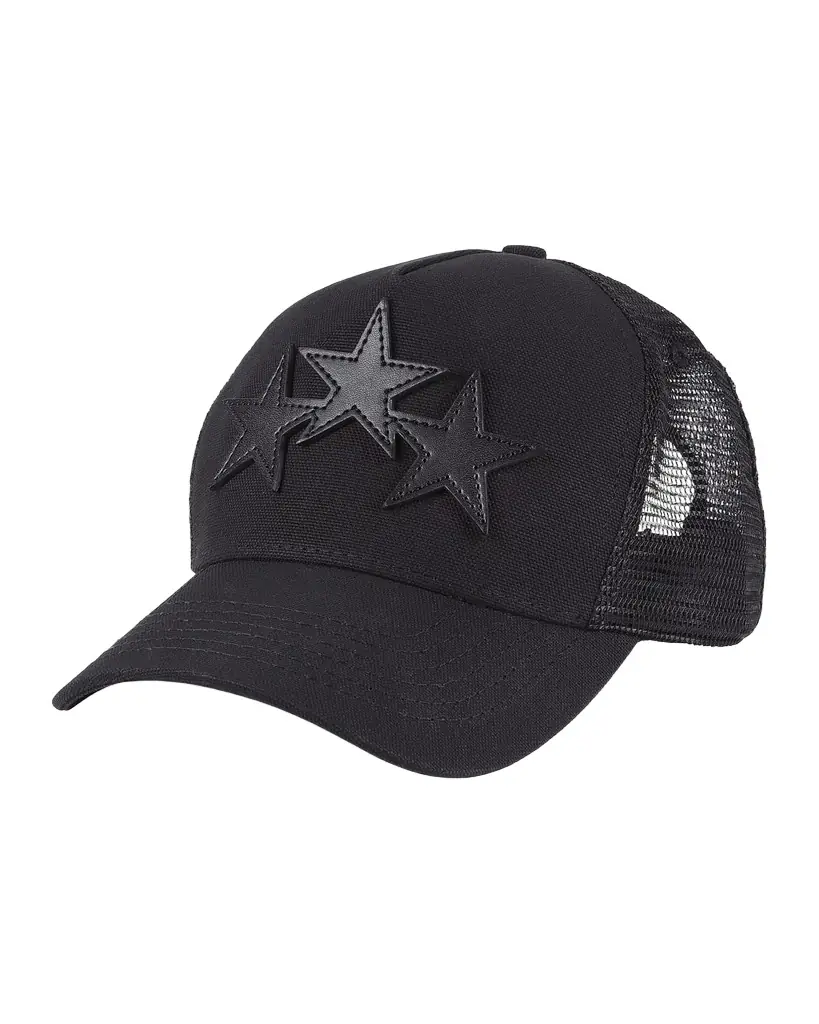 Amiri Men 's 3-Star Trucker Hat