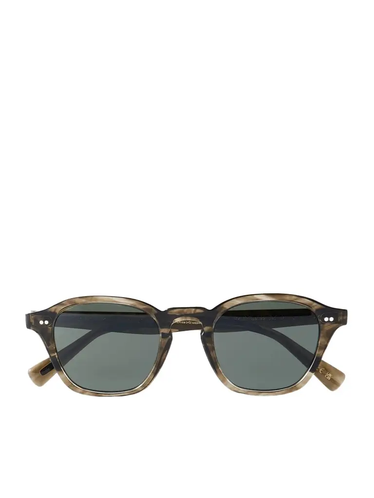 Oliver Peoples Eyles D-Frame Acetate Polarised Sunglasses - Men