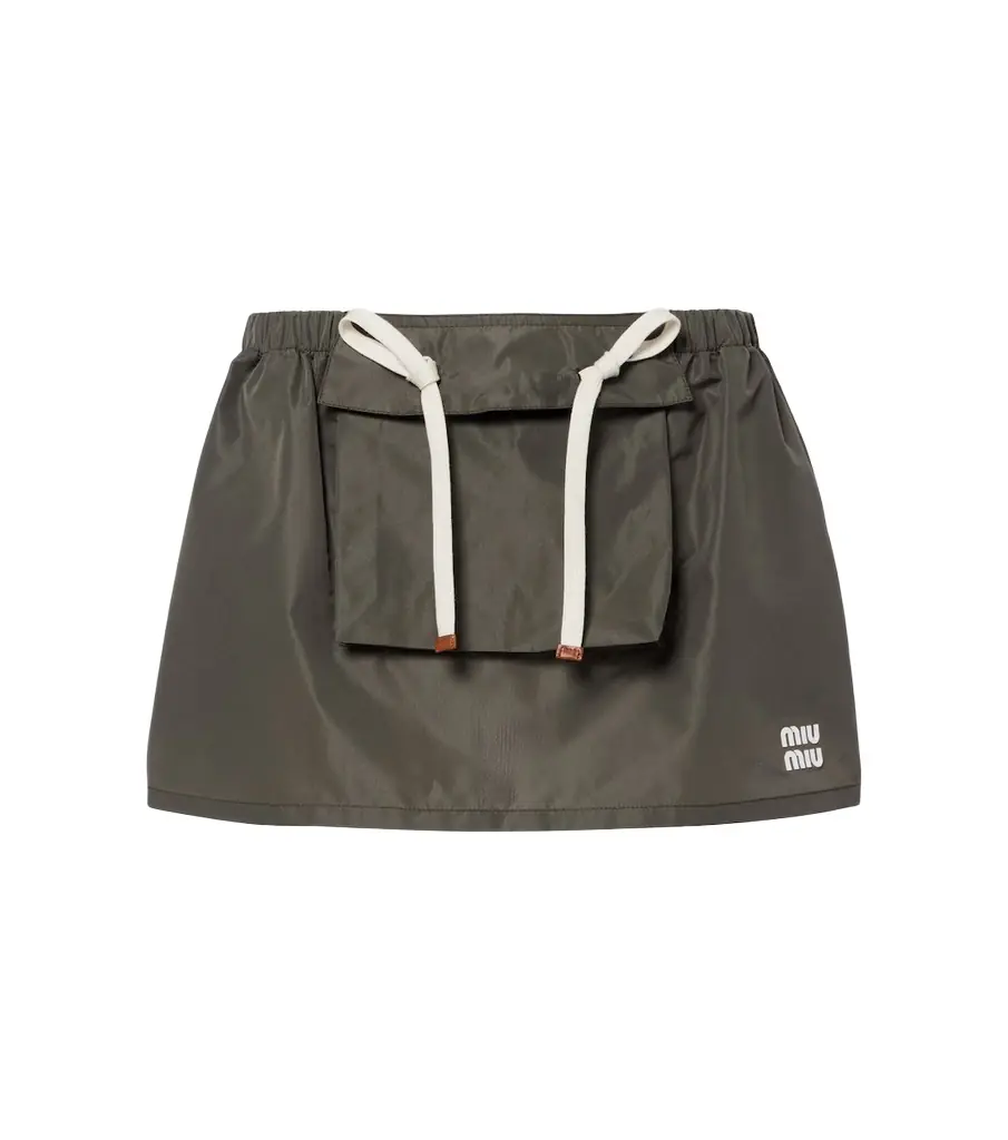 Miu Miu Technical miniskirt