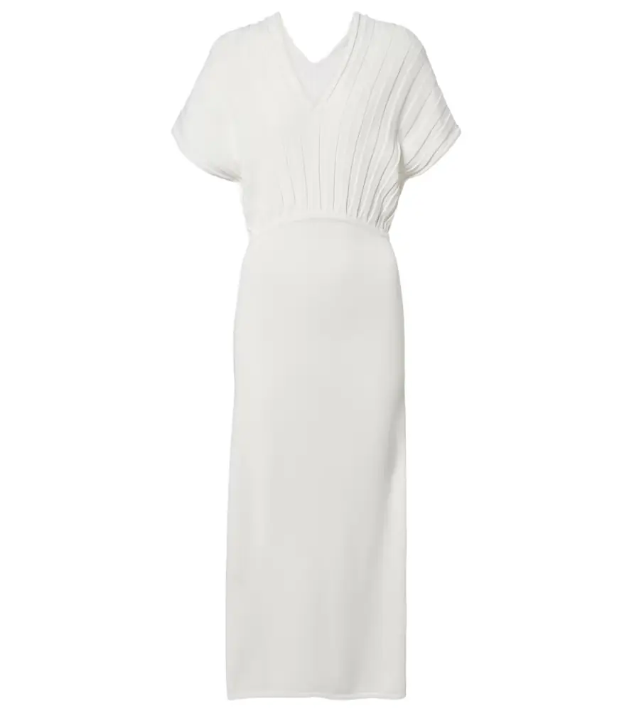 Max Mara Crêpe midi dress