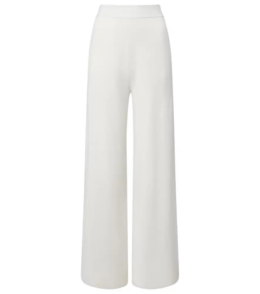 Max Mara Crêpe wide-leg pants