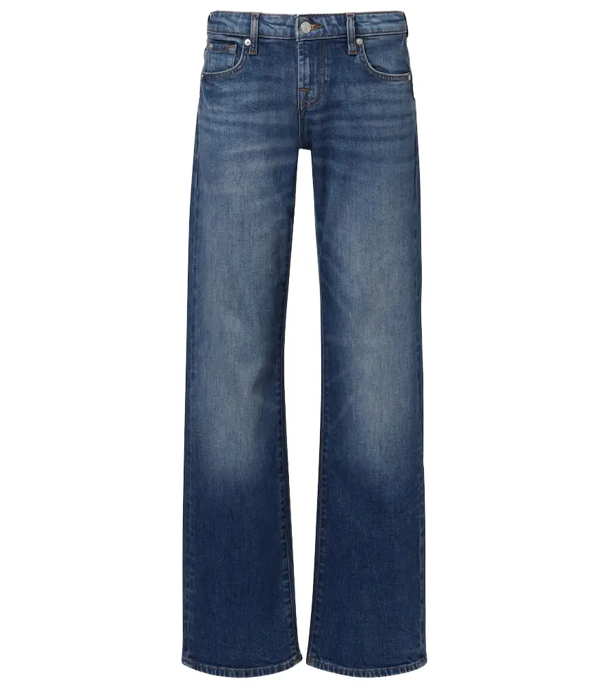 7 For All Mankind Low straight jeans
