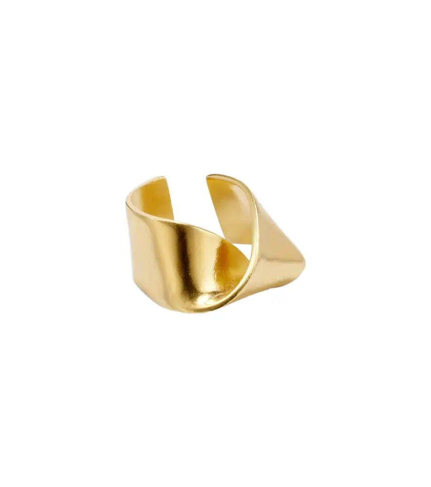 Ysso Cordella 24kt gold-plated ring