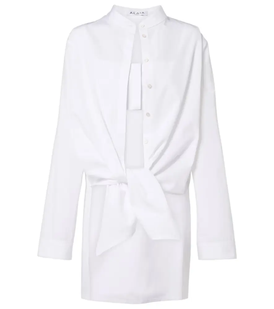 Alaia Alaïa Cotton poplin blouse