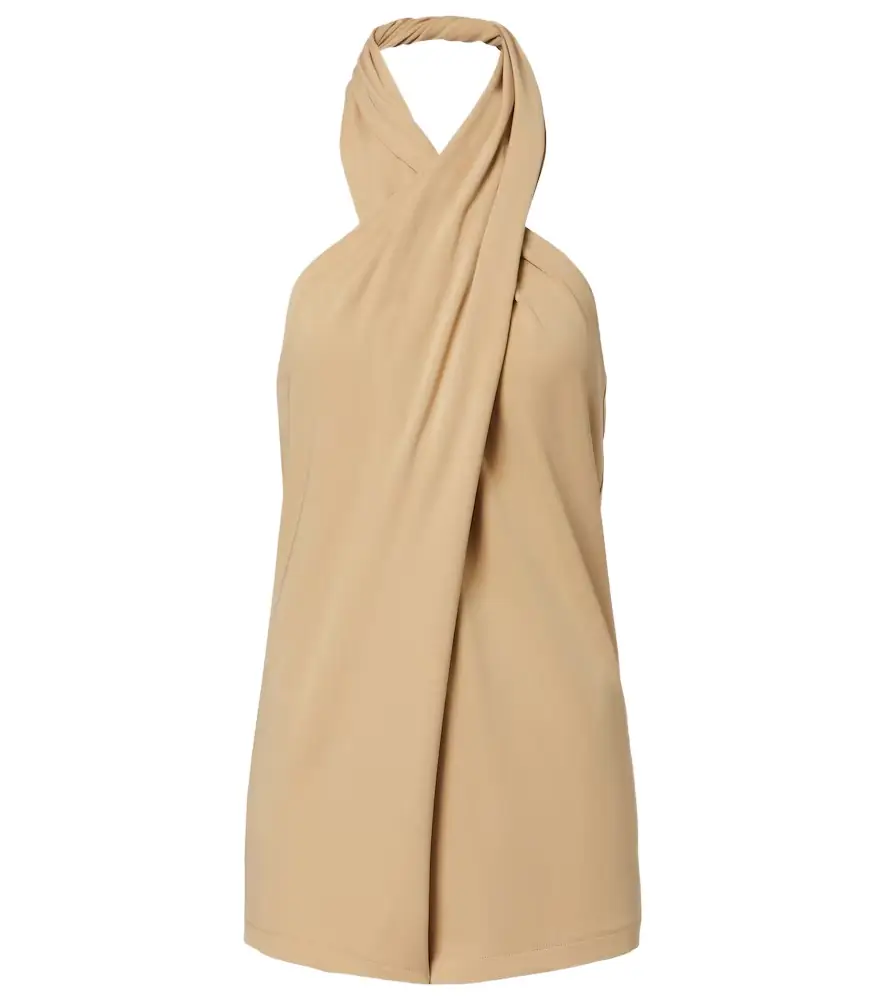 Toteme Halterneck jersey top