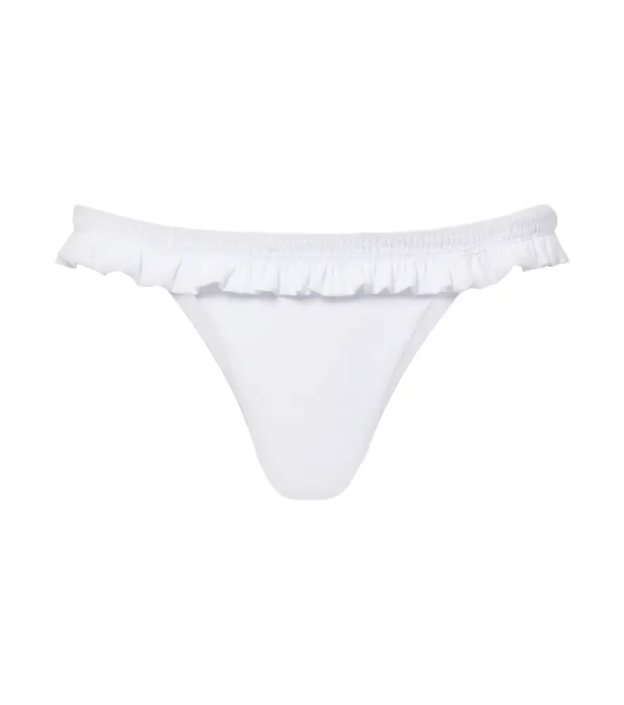 Faithfull Esterel ruffled bikini bottoms