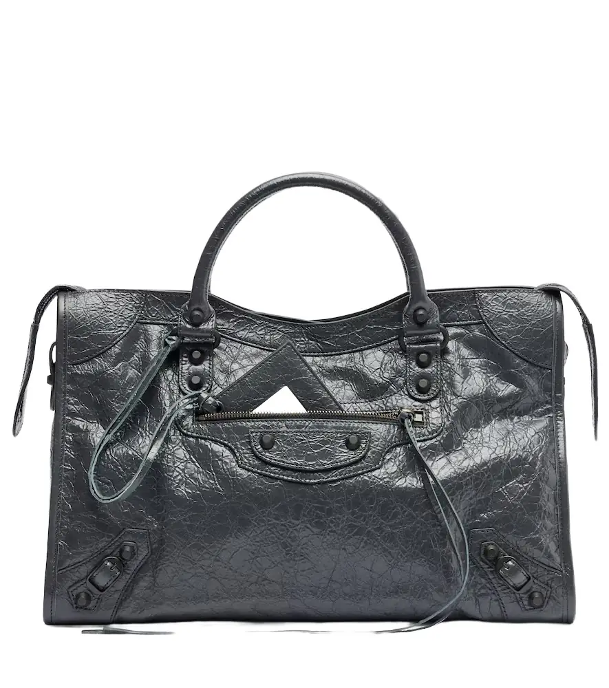 Balenciaga Le City leather top-handle bag