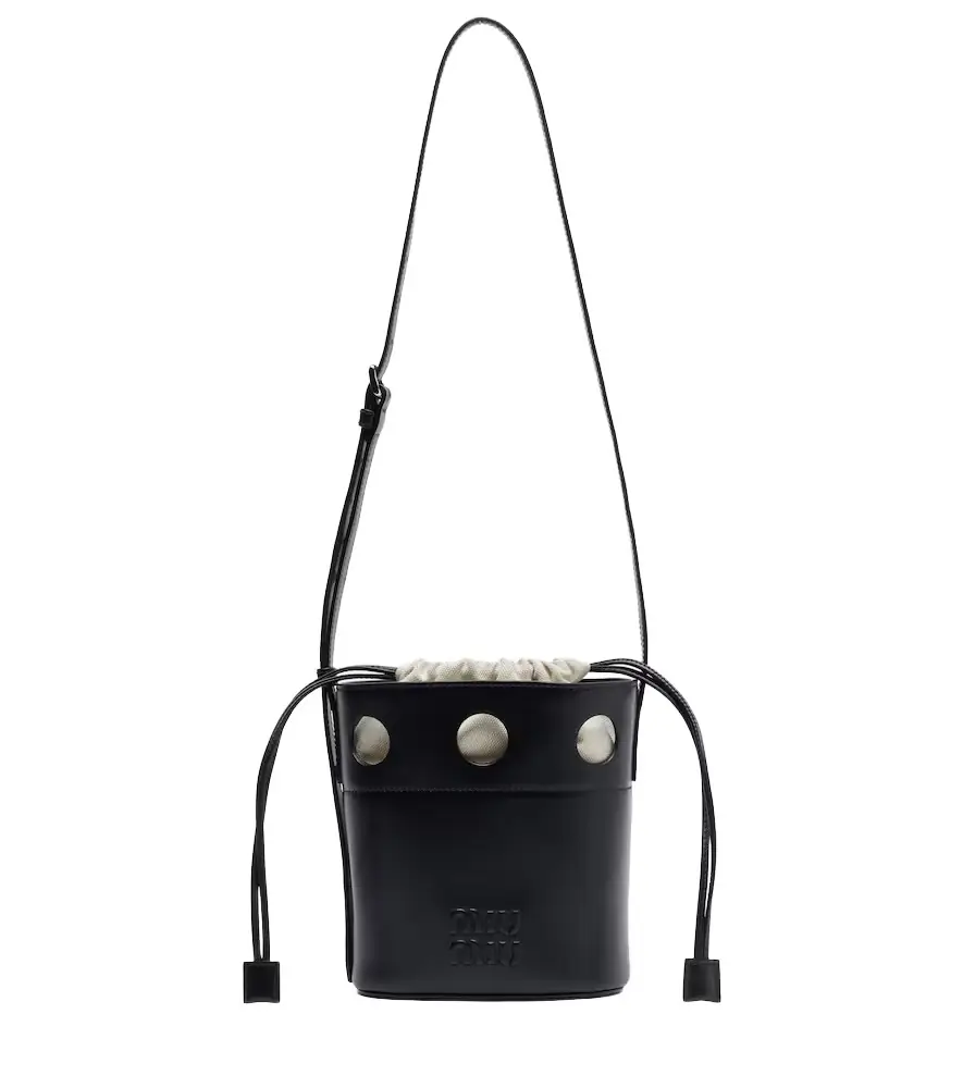 Miu Miu Leather bucket bag