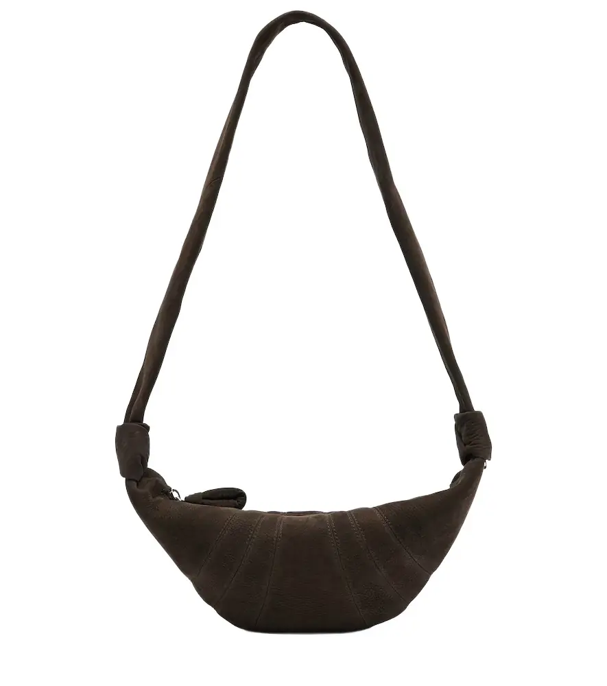 Lemaire Croissant Small leather shoulder bag