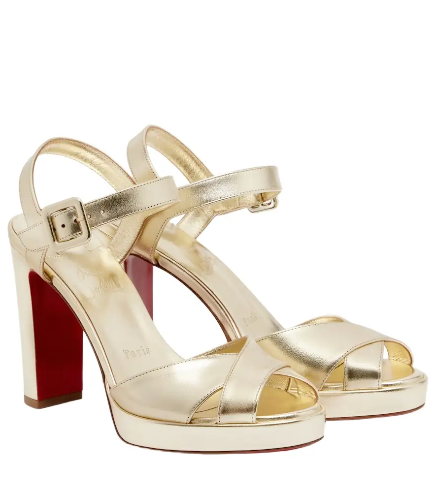 Christian Louboutin Cora leather sandals