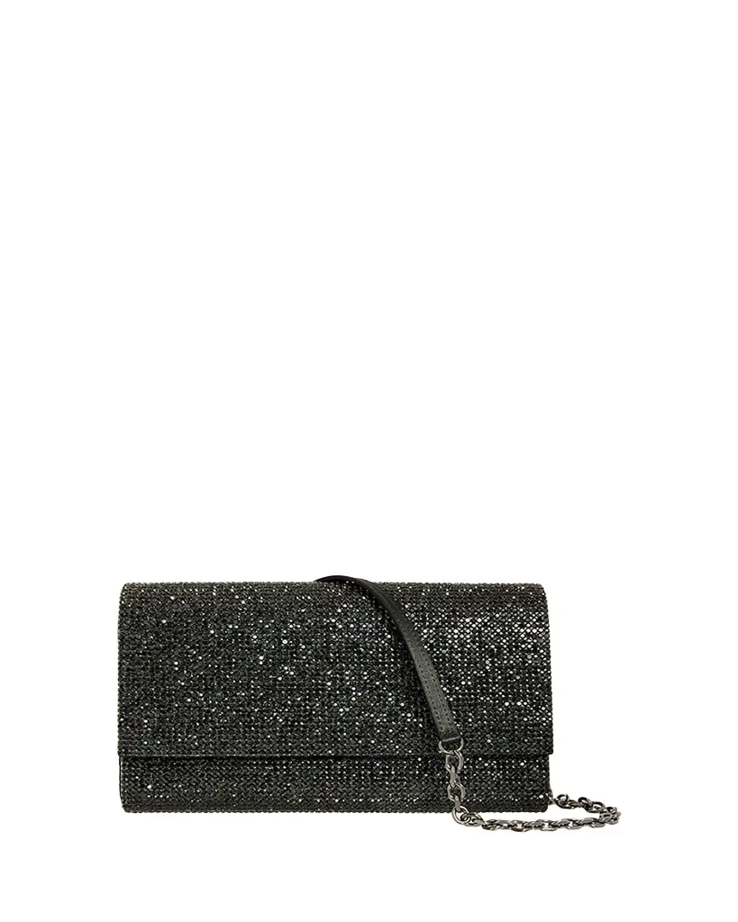 Judith Leiber Couture Fizzoni Full-Beaded Clutch Bag