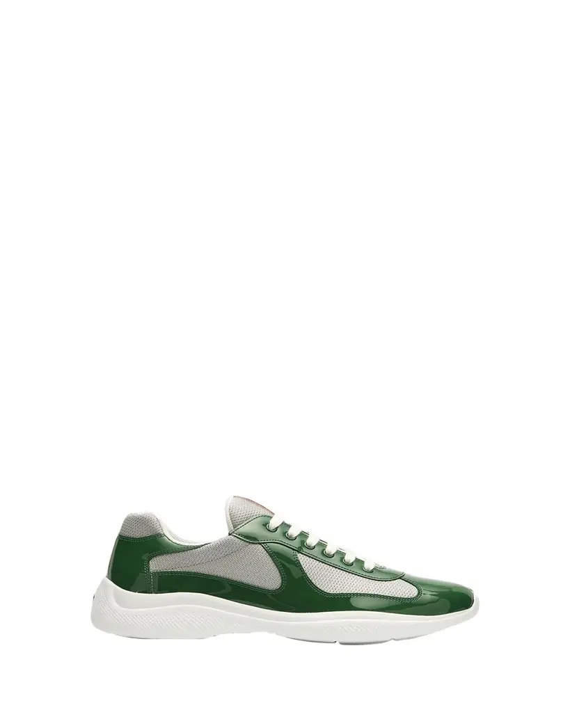 Prada Men's America's Cup Patent Leather Sneakers