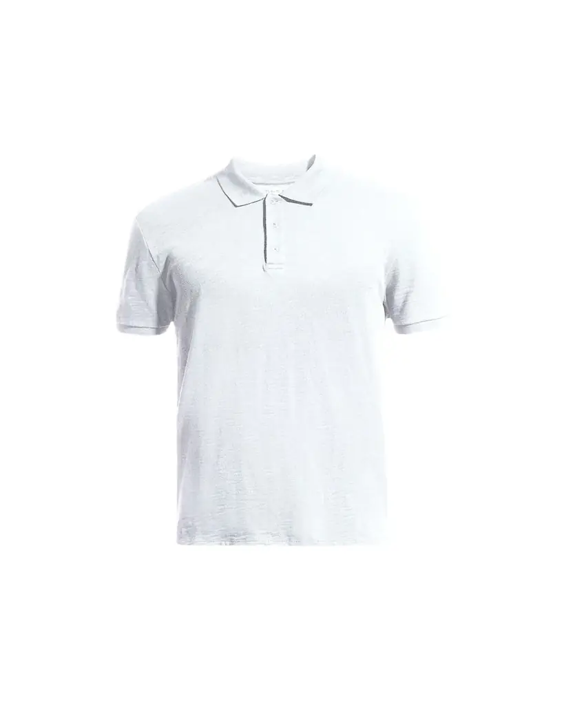 Vince Classic Slub Cotton Polo Shirt