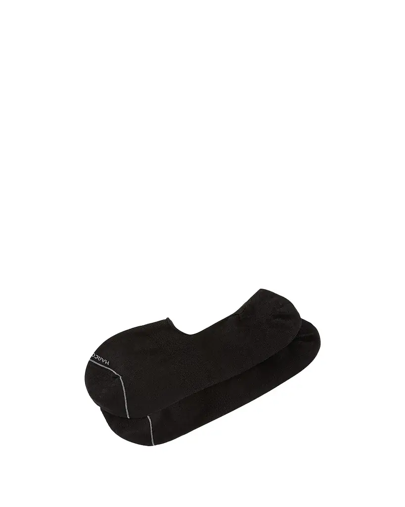 Marcoliani Invisible Touch Solid No-Show Socks