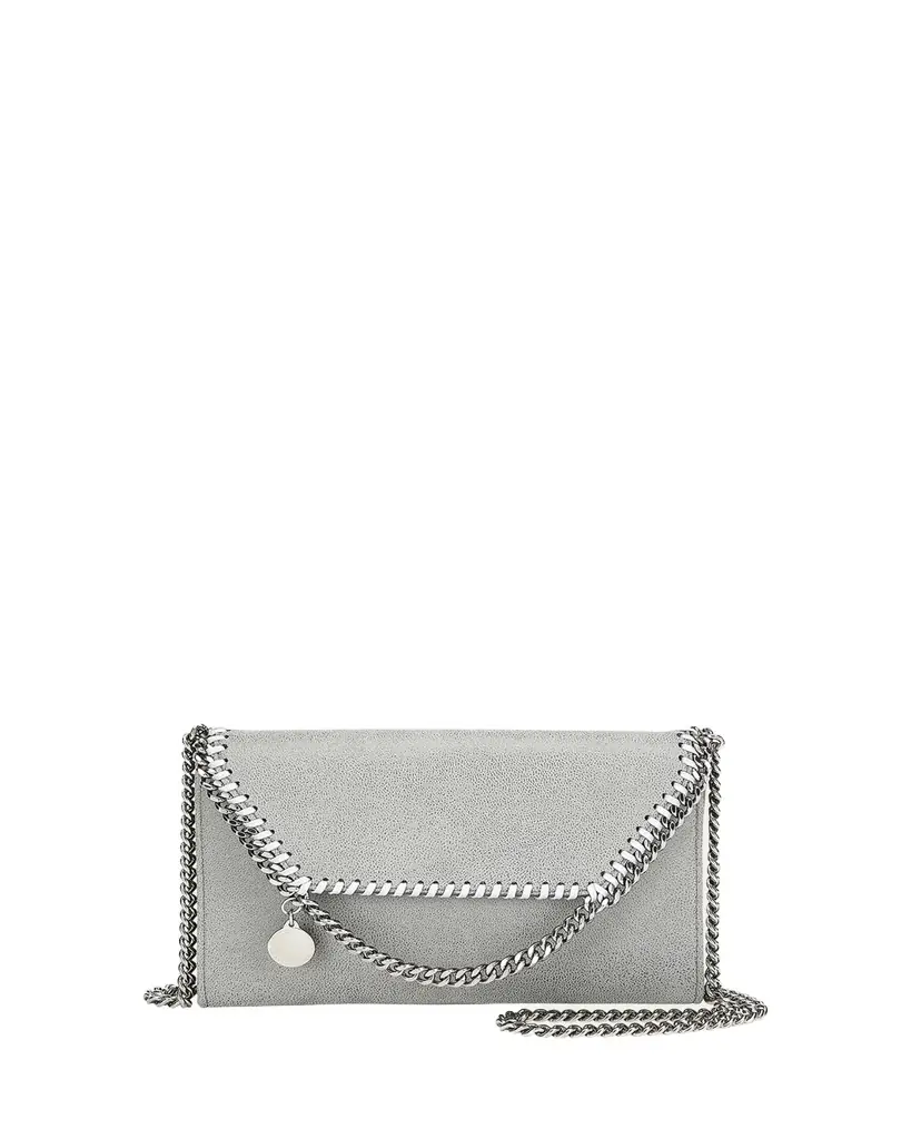 Stella McCartney Mini Falabella Shaggy Deer Wallet on Chain