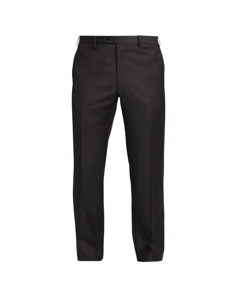 Brioni Men's Solid Wool Trousers