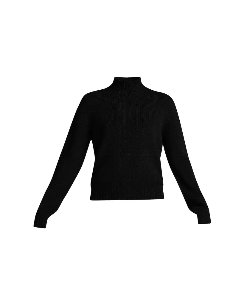 THE ROW Kensington High-Neck Cashmere Sweater