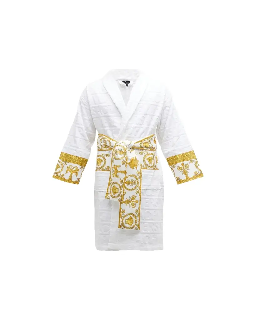Versace Unisex Barocco Sleeve Robe