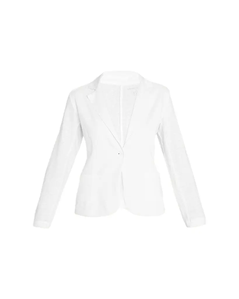 Majestic Filatures Stretch Linen One-Button Blazer