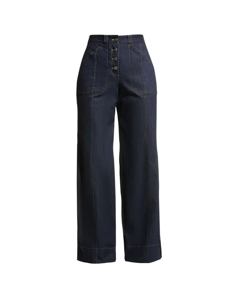 Cinq a Sept Benji Straight-Leg Pants