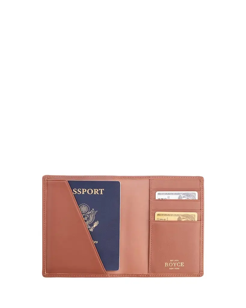 ROYCE New York RFID Blocking Passport Case